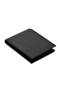 Men's Black Steel Case Genuine Leather Hand and Shoulder Bag with Adjustable Strap (Small Size) and Wallet - 8