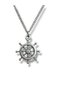 Unisex Necklace with Rudder Figure – Antique, Sailor-Spirited, and Original Design