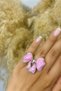 Big Pink Bow Ring – a Symbol of Elegance, Feminine Energy, and Chic