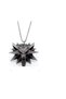 The Witcher Wolf Embossed Medallion Stainless Steel Pendant