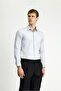 Long Sleeve Slim Fit Cotton Non-Iron Satin Classic Shirt - 4