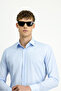 Long Sleeve Slim Fit Slim Fit Classic Cuffed Cotton Shirt - 4