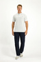 Polo Neck Slim Fit Embroidered 100% Cotton T-Shirt - 2