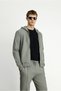 Hooded Zippered Cotton Sweat Cardigan - 4