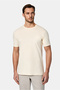 Crew Neck Slim Fit Embroidered Cotton Lyocell T-Shirt