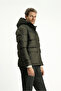 Slim Fit Slim Fit Hooded Sports Puffer Coat - 3