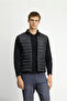Slim Fit High Collar Zippered Quilted Sports Vest - 4