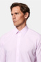 Long Sleeve Slim Fit Classic Striped 100% Cotton Italian Shirt - 4