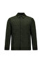 Regular Fit Plain Quilted Coat - 2