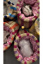 Handmade Wicker Clutch Handbag 36X19Cm) Pink Lila - 6