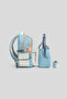 Ember Elementary School Bag Set - Set of 3 with Lunch Bag and Pencil Holder - Reflective, Blue - 3