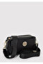 Black Crossbody Bag with Seal Logo Detail 1912662-900 - 4