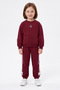 Striped Bow Detailed Girls' 2-Piece Set - 2