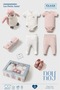 Noynoy 7 Piece Newborn Baby Gift Set with Penguin – Hospital Discharge Bodysuit, Pants, Blanket, Booties and Toy Set - 3