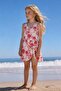 Floral Patterned Girls' Panty Swimwear - 2