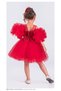 Girl's Red Tutu Dress – Tulle Princess Gown, Special Occasion & Birthday Dress - 5