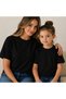 Mother Daughter Combination Plain Oversize T-Shirt Twin T-Shirt 100% Cotton Comfortable Fit (Single Price)