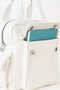 Women's Swan White Multi-Pocket Zippered & Flap Adjustable Strap Travel & Daily Backpack - 3