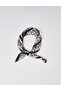 Leopard Pattern Scarf White - 3