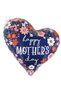 28" Mother’s Day Floral Heart Foil Balloon – Elegant Botanical Heart for Brunch & Gifting - 2