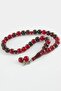 Colorful Plastic Prayer Beads 9 mm - Burgundy - 2