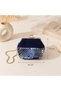 Handmade Sequin Chain Strap Knitted Evening Dress Bag Women's Shoulder and Crossbody Mini Portfolio Bag - 4