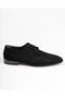 Italian Style Internal and External Natural Suede Men's Shoes Black T12524 - 4