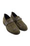 Italian Style Internal and External Natural Leather Suede Antique Buckle Men's Shoes Khaki T15210-06 - 2