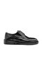 Genuine Leather Lace-Up Men's Shoes 053 Black (Black)