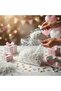 Zigzag Crinkle Paper 250 Gr Luxury Gift Filler Gift Packaging Material Crinkle Paper White Color - 3