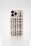 iPhone 15 Pro Compatible Stylish Silicone Phone Case with Tweed Fabric Texture and Camera Protection (2 Color Options) - 3