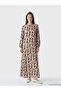 Esvab • Modern & Distinctive Zero Roba Collar Floral A-Line Dress - 2