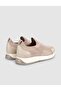 Beige Summer Men's Knitwear Shoes with Leather Detail - 3