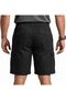 Men's Cargo Shorts – Heavy-Duty 6-Pocket Tactical Casual Shorts with Elastic Waist, Black-36/38 - 2