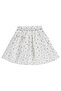 Floral Printed Skirt for 2-5 Years Old - Off-White - 2