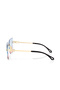 Square Gradient Women Sunglasses with Uv400 Protection Blue Pink Black Gold Color Plg-2125C5 - 5