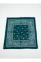 Unisex 100% Cotton Bandana Emerald Green - 3