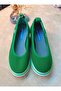 Women's Knitted Patterned Daily Comfortable Ballerinas - 2