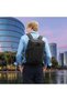9749 3-in-1 Convertible Laptop Backpack, 18L Water-Resistant Business Messenger Bag for Men, Briefcase, Black - 2