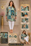 Moda Başak 100% Cotton Woven Patterned Tunic Comfortable Cut Plus Size - 7
