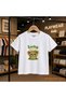 Lucky Bear Green Printed 100% Children's Unisex T-Shirt 5 6 -7 8-9 10 -11 12 Years Old