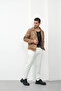 Button Detailed Suede Jacket - 4