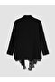 Two Mt Shop Quality Lcw Modest Black Plain Standard & Regular Women's Blazer Jacket - 6