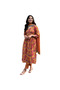 Yellow Floral Printed Anarkali Kurta Pant Set with Dupatta - ALV2023 | Yellow