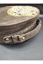 Authentic Mosaic Pattern Velvet Round Women's Bag - 4