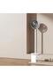 Portable Air Circulator Fan - Adjustable Floor & Desk Stand, 5 Speeds, 360° Rotation - 8