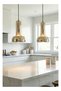 Modern Lighting, Single pendent, Light, Modern Brown pendent, Caffee Color, 18x27x100 cm, Suitable for bedroom , kitchen, coffee shop, Adjustable heigh - 4