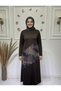 Women's New Season Kupra Fabric Crystal Dress - 2