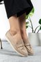 Stylish Women's Loafer with Suede Accessories for Daily Wear - 2
