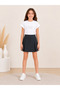 Burç 41805-26 Girl's 2-Piece Set with Shorts and Pleated Skirt, Comfortable Fit, Daily School Outfit - 3